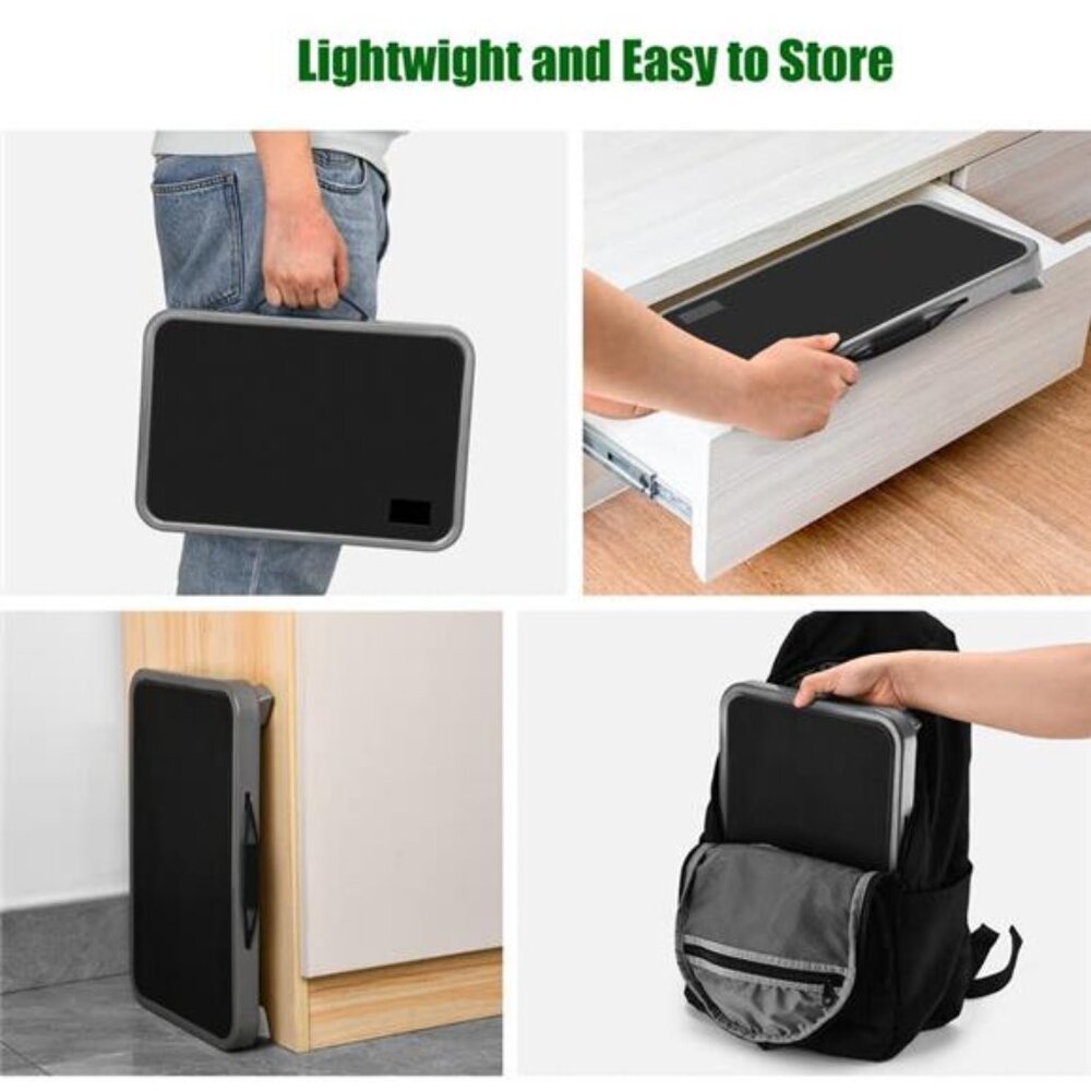 Foldable Step Stool, Adjustable Step Stool with a Non-Slip Platform, Step Ladder - Picture 7 of 7